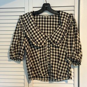 Checkered blouse